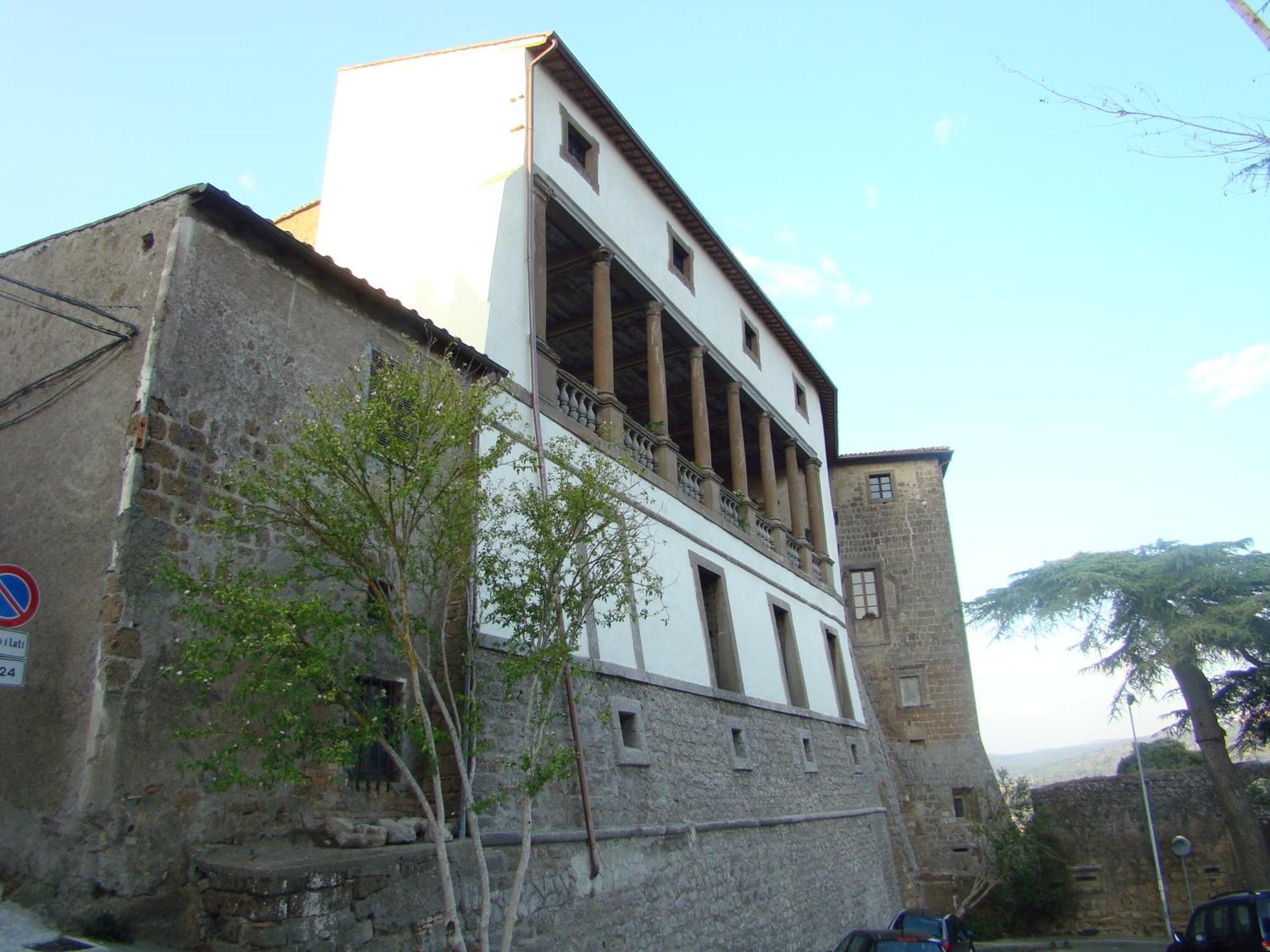 Palazzo Orsini Panzió Bomarzo Kültér fotó